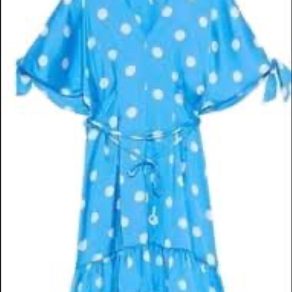 Zara Polka Dot Mini Dress - Gem